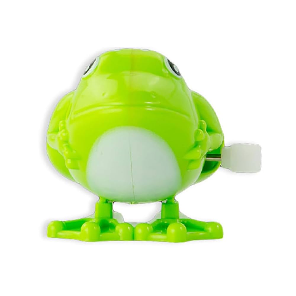XJKLBYQ Clockwork Spring Frog Toy,Nostalgic Toys,Green Metal